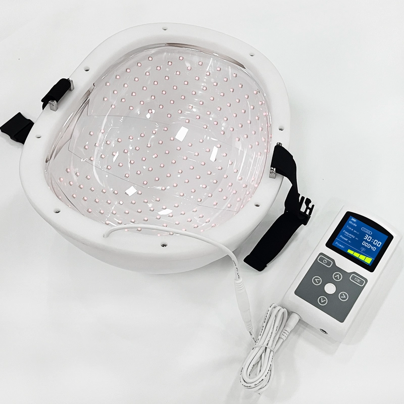 ZJKC 810nm 1070nm 280pcs Near Infrared and Red Light Therapy Device PBM Photobiomodulation Helmet for Brain Health