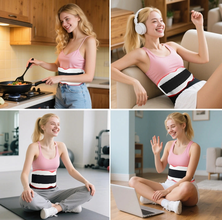 ZJKC Red Light Therapy Belt Pain Relief Pad 450pcs LED for Joint at Home, Outdoors, Relax Muscle